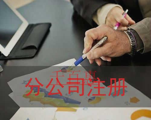 千百惠小編回答:注冊分公司的要求有哪些